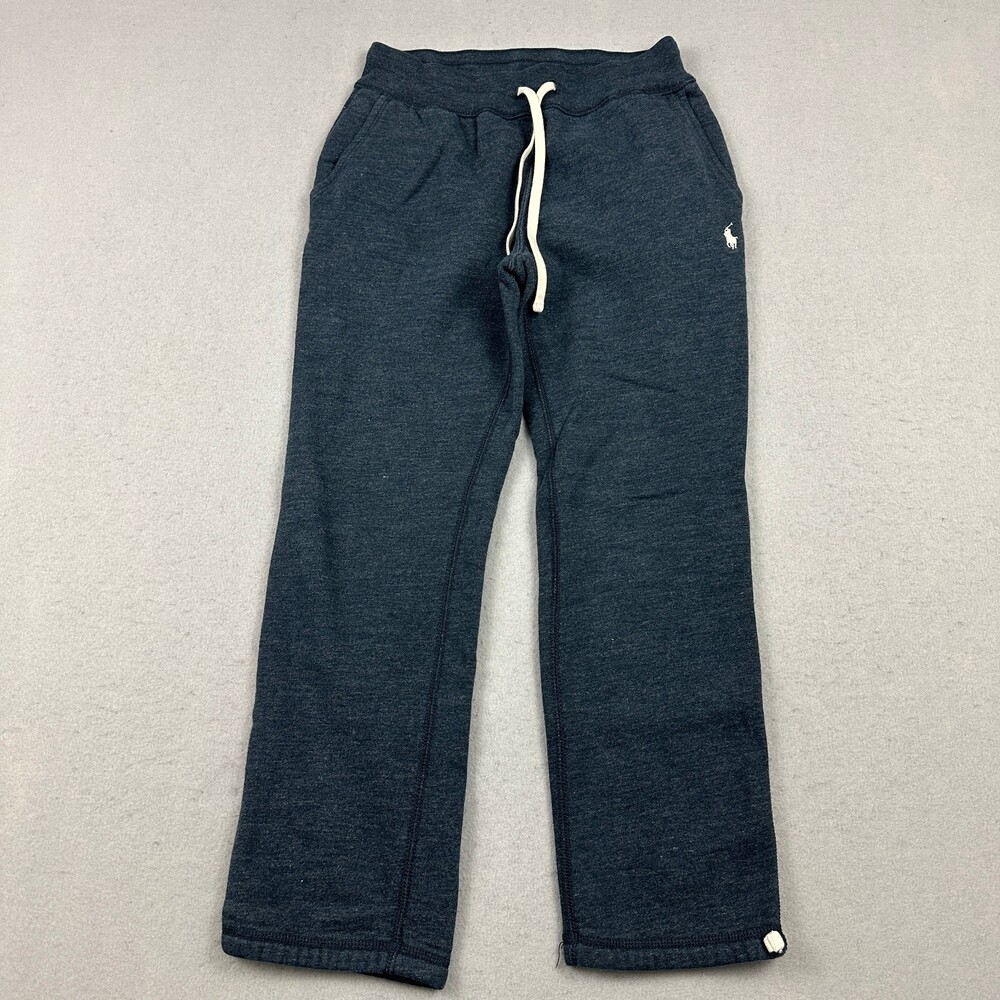 Polo Ralph Lauren Pants Men XS Blue Heather Jogger Sweatpants Pony Drawstring